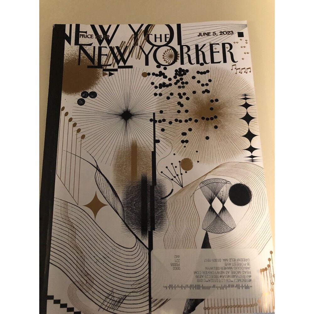 THE NEW YORKER June 5, 2023 Issue Cover: The‎ Art of Music by Masha Titova